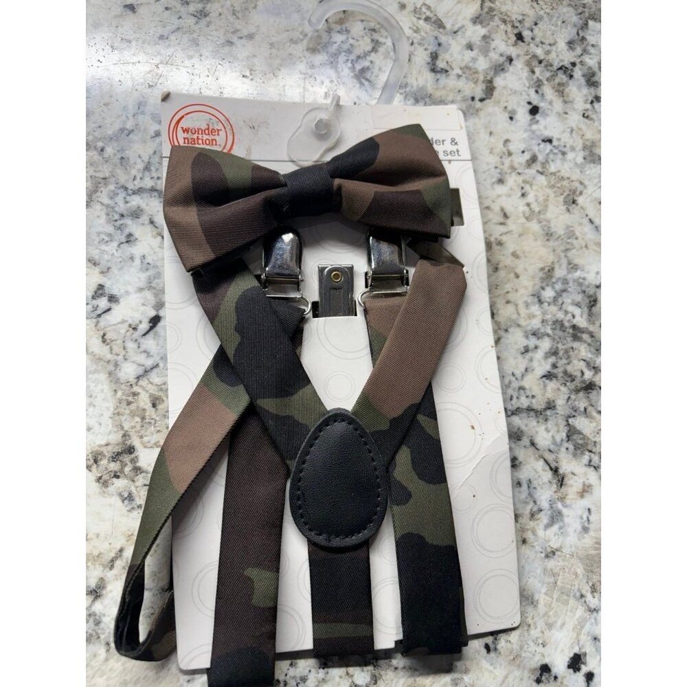 Camo Bow tie -toddler